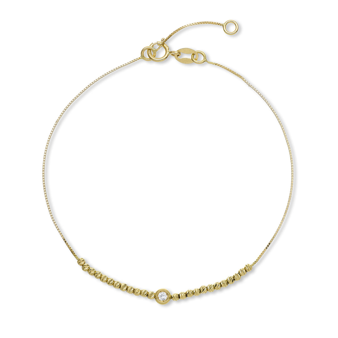 Mikiko br 18k ct.0.03 - tükrözött - MB5038O1BR003