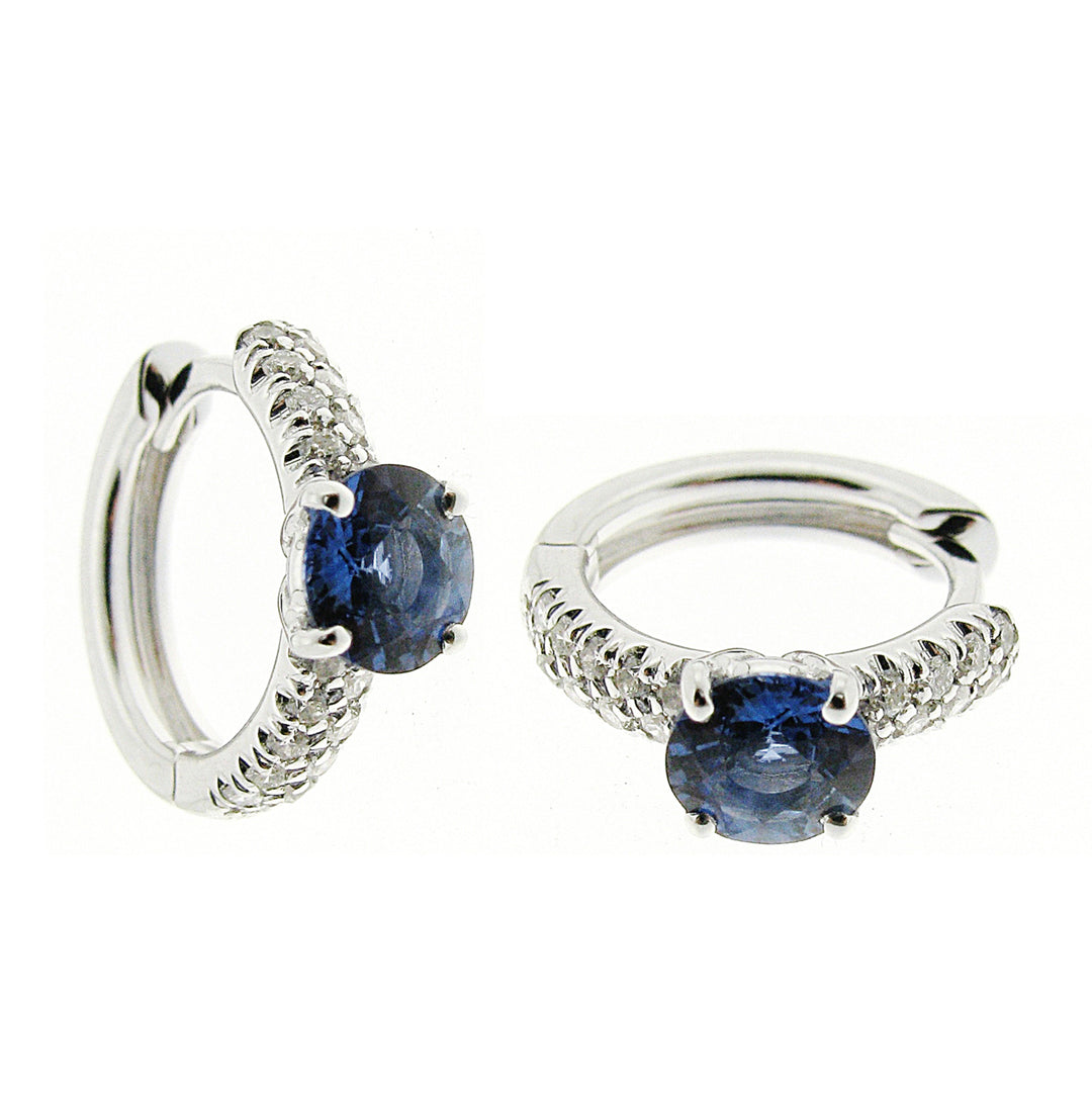 Golay oorbellen pavé diam + zaf blauw OFP2115DIBS-17322110029