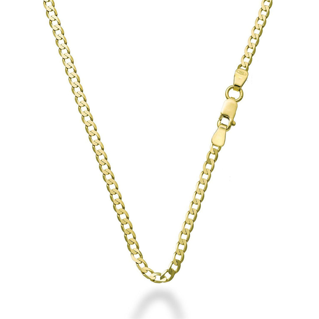 World Diamond Group katt. 18k gult guld groumette cm.50 GCATGROUM750G-50