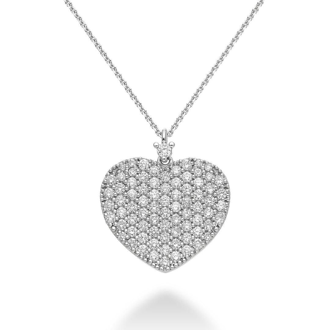 Golay cl 18k 0,85 ct flaches Herz Größe 5 Weißgold Katze. weiß GD5091O4BR085-5