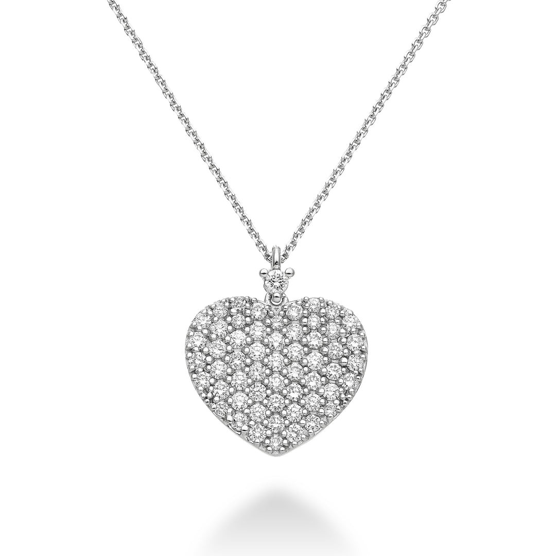 Golay cl 18k ct.0,57 cuore piatto mis.4 oro bianco cat. bianca GD5090O4BR057-4