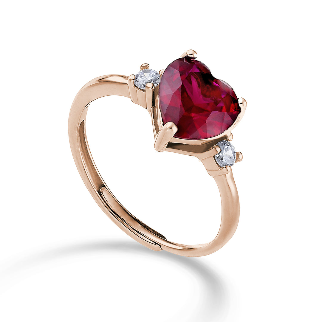 Nihama o bijuterie ag925 Swarovski alb și roșu NA7202A3RED00