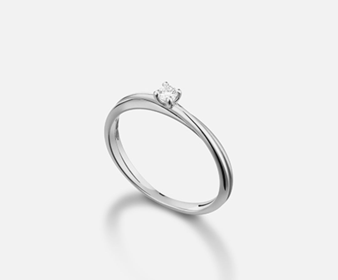 Mikiko an 18k ct.0,15 f si storlek 11 MA5095O4BR015-11