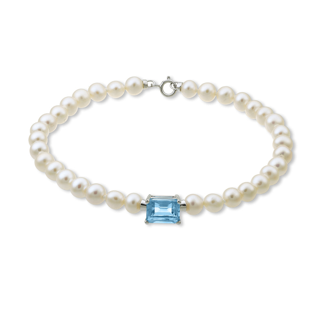Nihama br 18k fw 5-5,5 Schweizer Topas Okt. 6x8 ct.2.10 Federring NB1016O4TPSW50