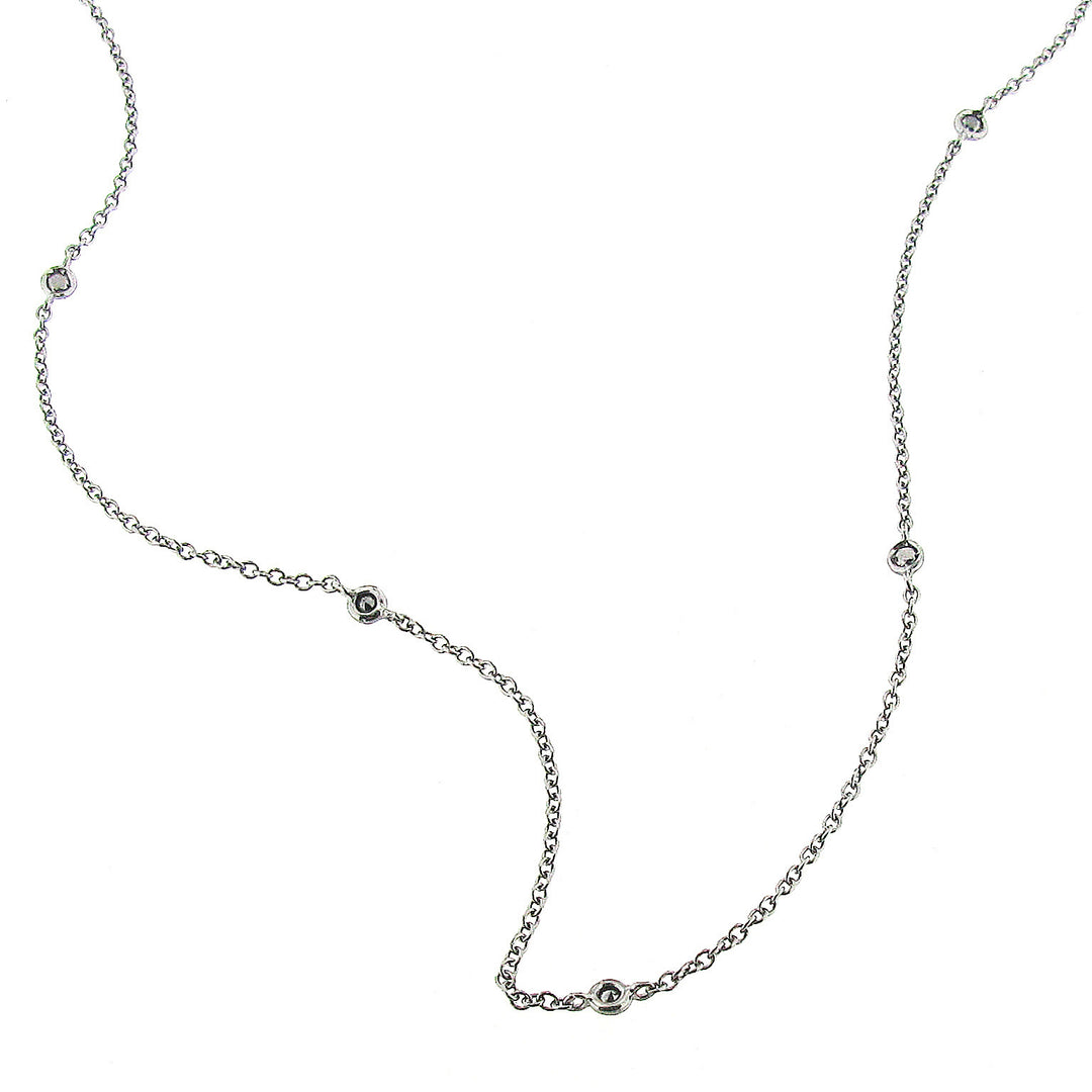 Golay tiffany choker με 14 καρφιά μήκους 80 cm GNETIE-18087110161