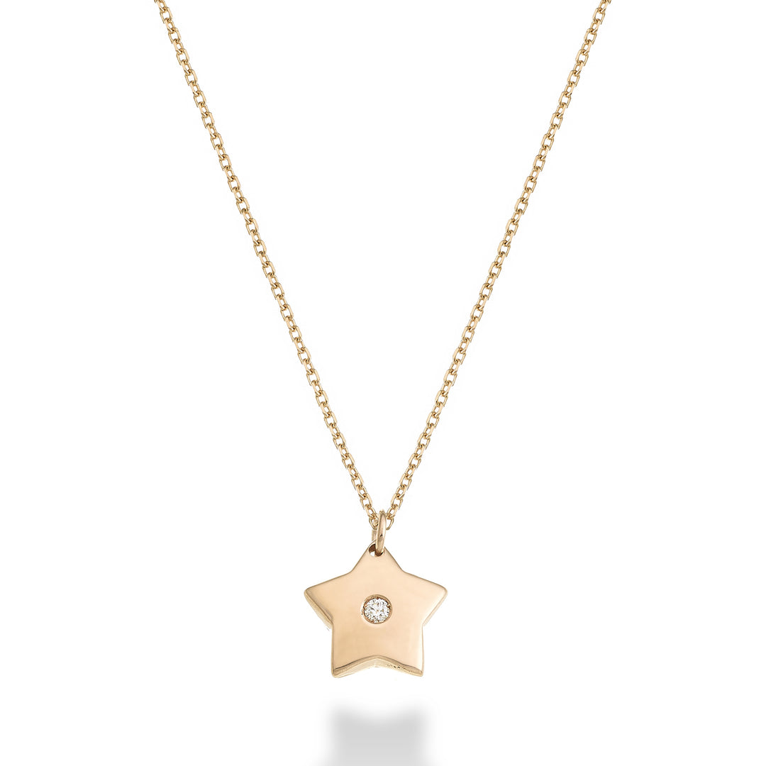 Mikiko cl 18k star 0,01 ct růžové zlato MD5128O3BR001