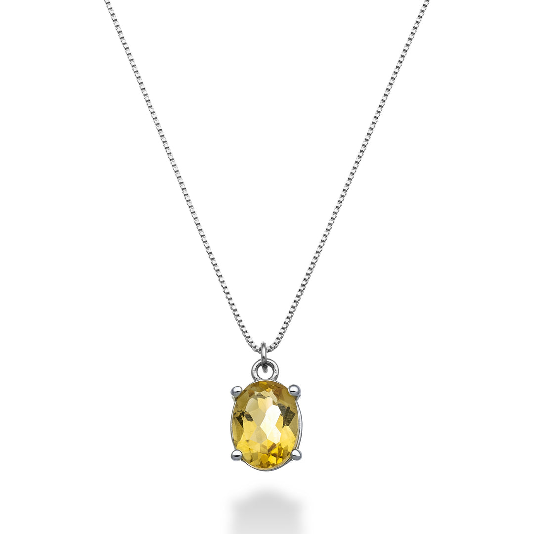 Mikiko cl 18k ovaler Citrin 8x6 ct.1,10 MD5142O4CITR