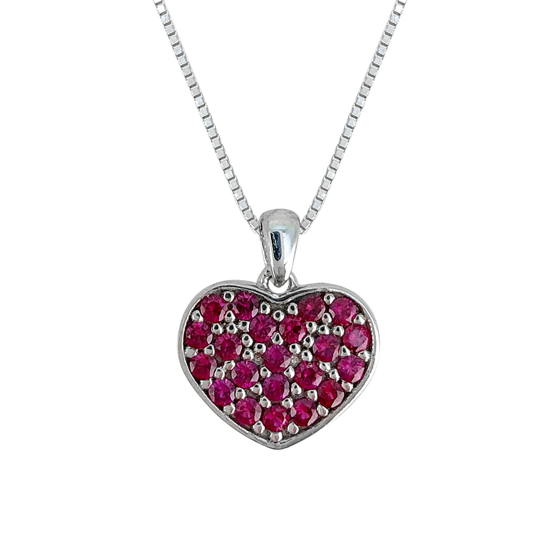 Rubis de coração Mikiko cl 18k 0,15 ct MD5167O4RBR