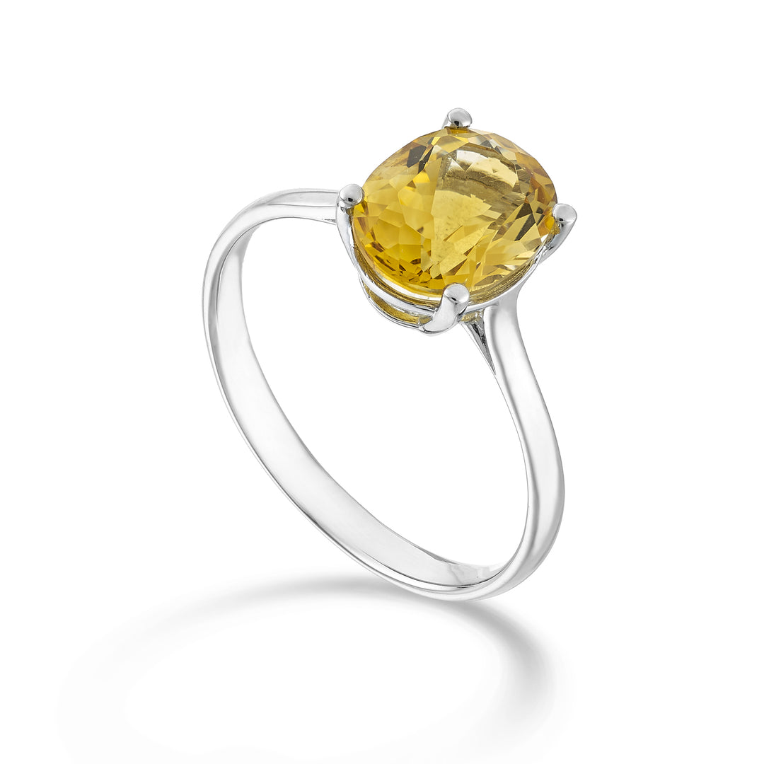 Nihama um citrino oval 18k 9x7 ct.1,65 NA5173O4CITR