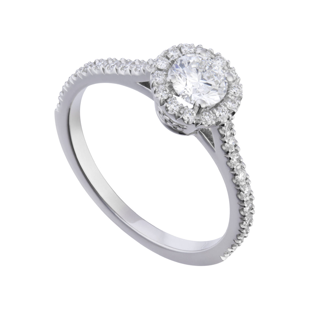 Golay solitaire ring with cen contour 0.40 ACT008DI40-24191110033