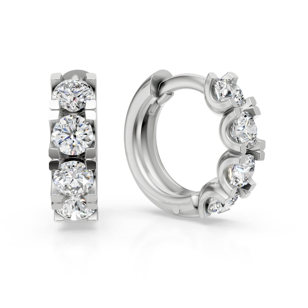 Brincos Golay gildine diâmetro externo 11mm 0,70ct OGIL001DI070-25363110133