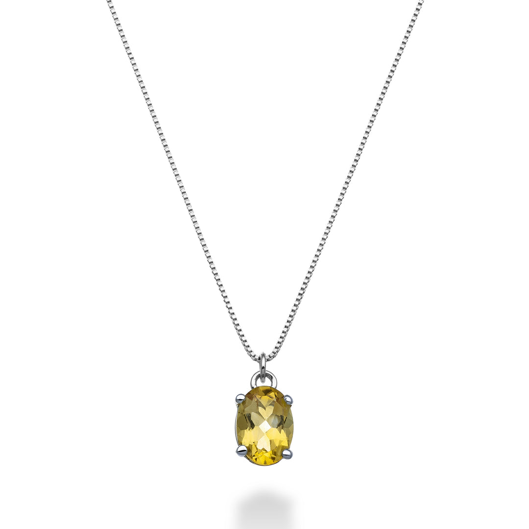Nihama cl 18k soikea sitriini 7x5 ct.0,60 ND5141O4CITR