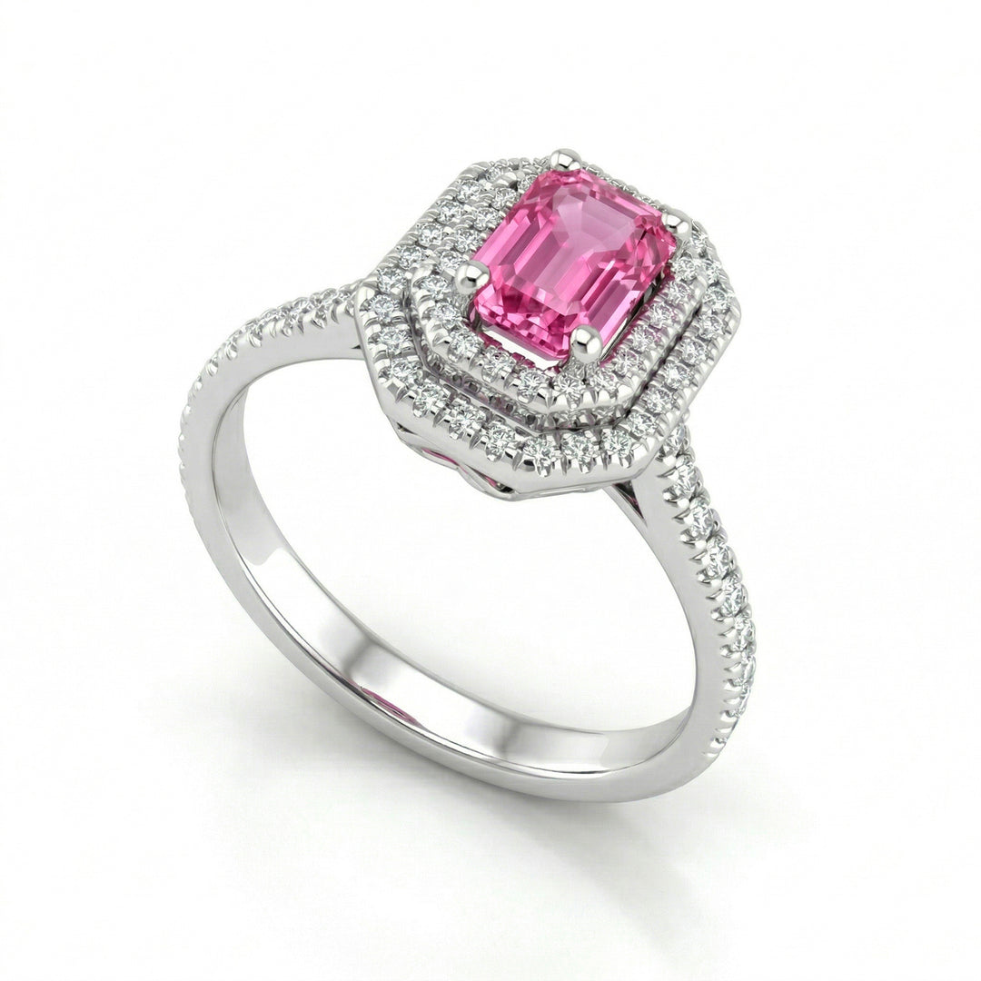 Golay pink zaff ring ott 6x4 dobbelttæller og skaft inkl. ACLC324DIZP64-23332110051