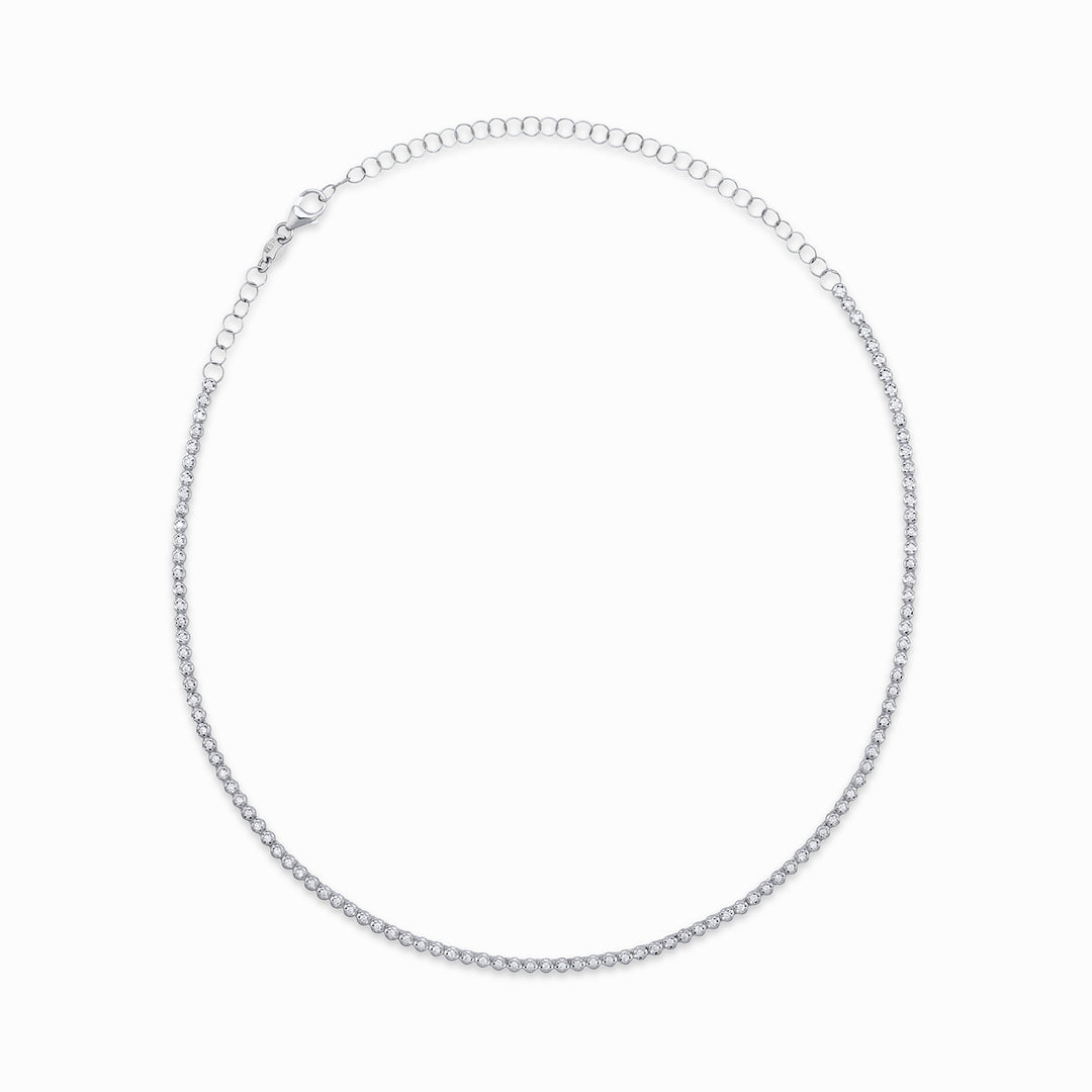 Gargantilha multipedras Golay "gargantilha" redonda. 1,00 ct GMPF005DI107-26043110222