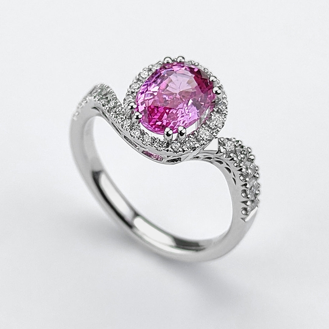 Golay-Ring z.rosa oval 8x6 versenkter Schaft und Kontur ACLCG435DIZP86-24085110049