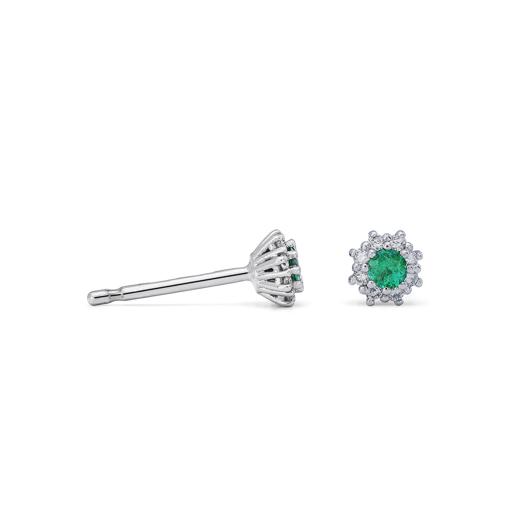 Nihama lub 18-karatowy szmaragd nr. średnica 0,14 ct 0,08 ct rozmiar 1 NO5066O4SMN014