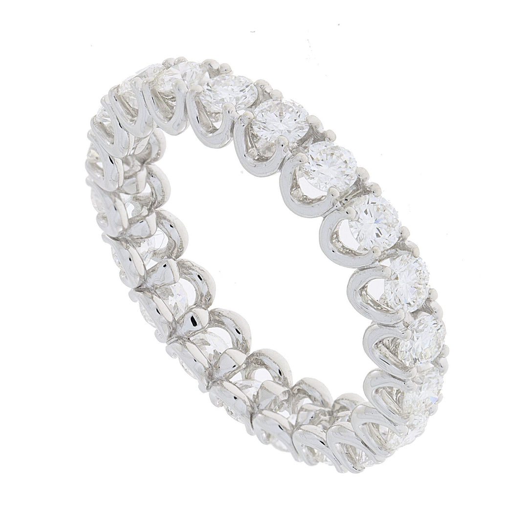 Anillo de dedo giroscópico lineal de World Diamond Group ct. 1.76 ANE3010-180-22200110060