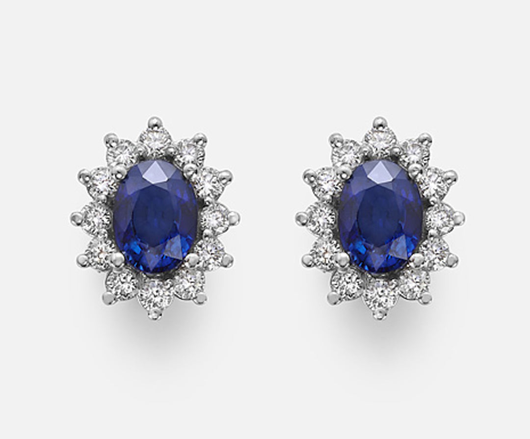 Mikiko nebo 18k safír č. ovál 7x5 ct.1,90 pr. 0,60 ct MO5031O4ZFN190