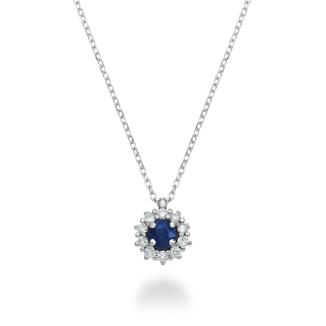Nihama cl 18k Saphir Nr. 0,12 ct Durchm. 0,07 ct Größe 2 ND5085O4ZFN012
