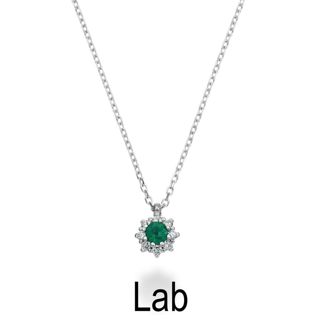 Nihama cl 18k smaragdi ct.0.07 halk. 0,04 ct koko 1 ND5084O4SML007