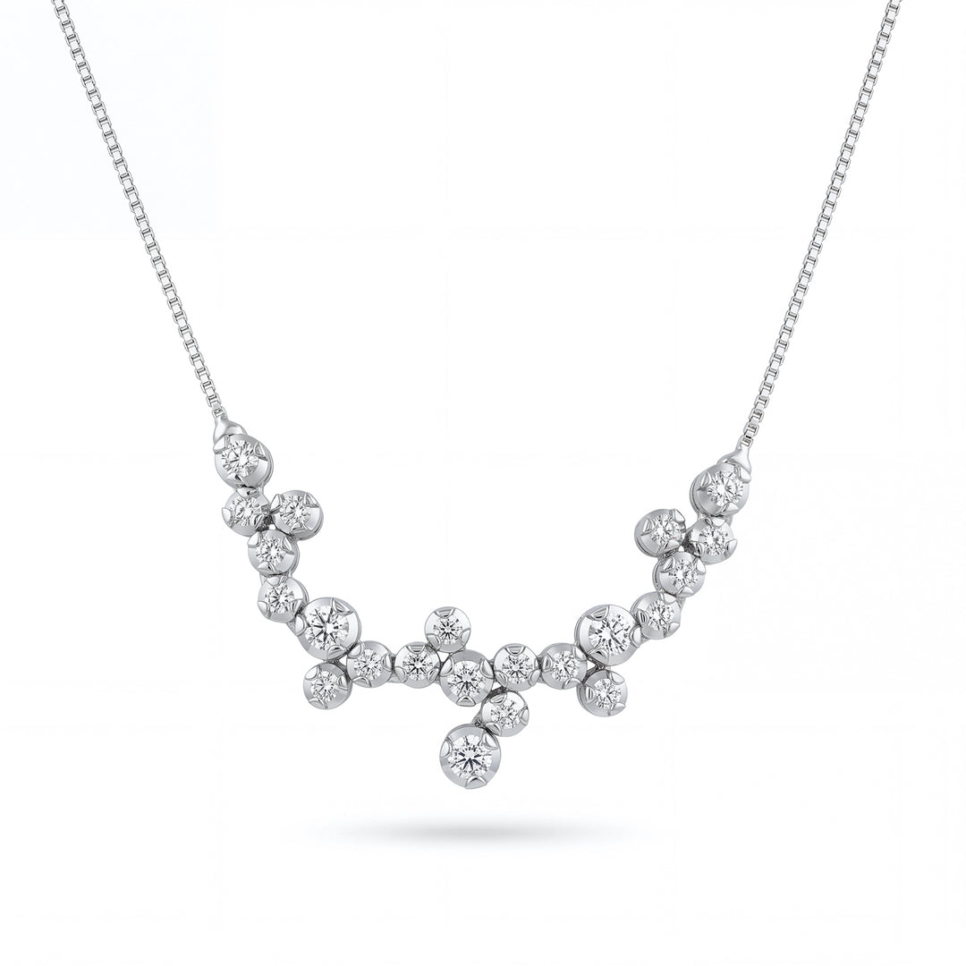 Colar com pingente multipedras Golay caos com diamantes GMP878D-26134110154