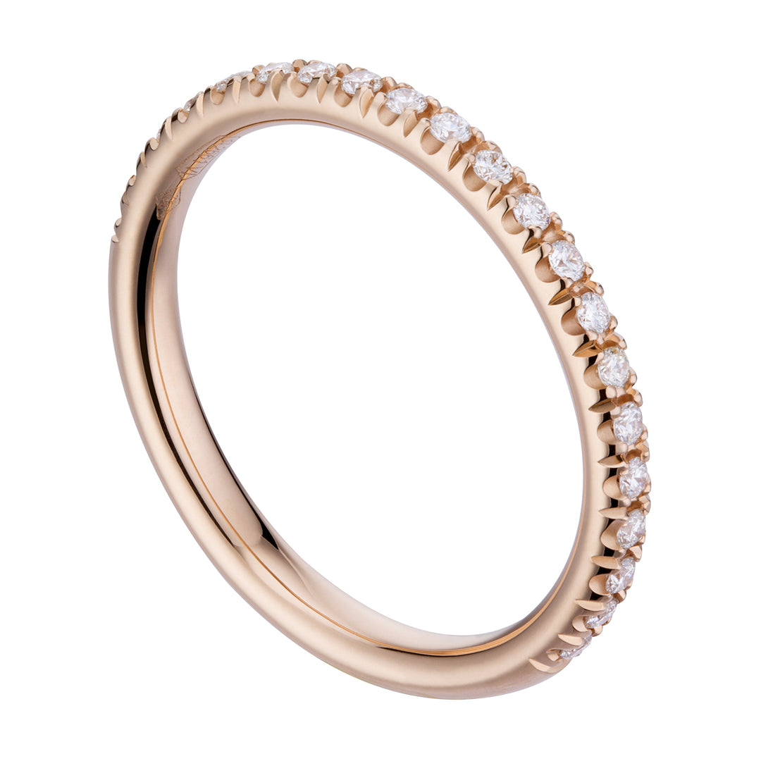 Golay evighetsring 1/2 varv totalt ct. 0,23 AET016WDI1-19238110027