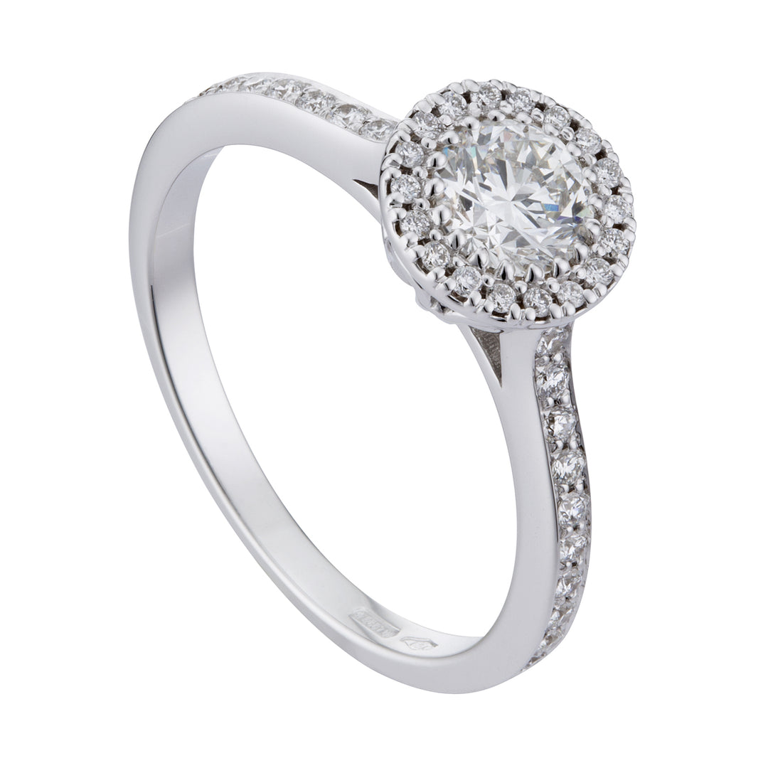Anillo golay con contorno cen 0,45 ct ACT002045WDI-16201110043