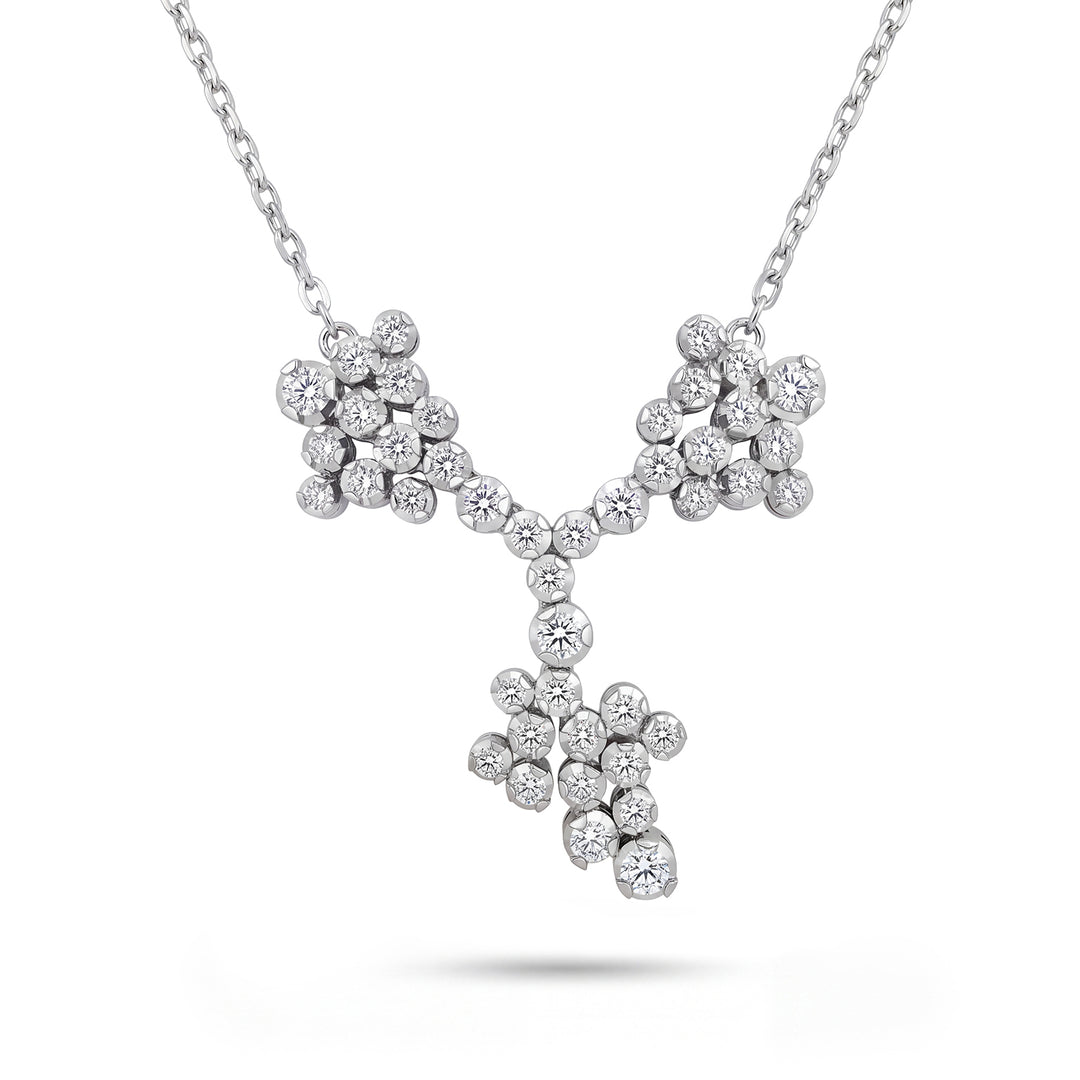 Collar con colgante de varias piedras Golay Chaos y diamantes GMP879D-26134110153