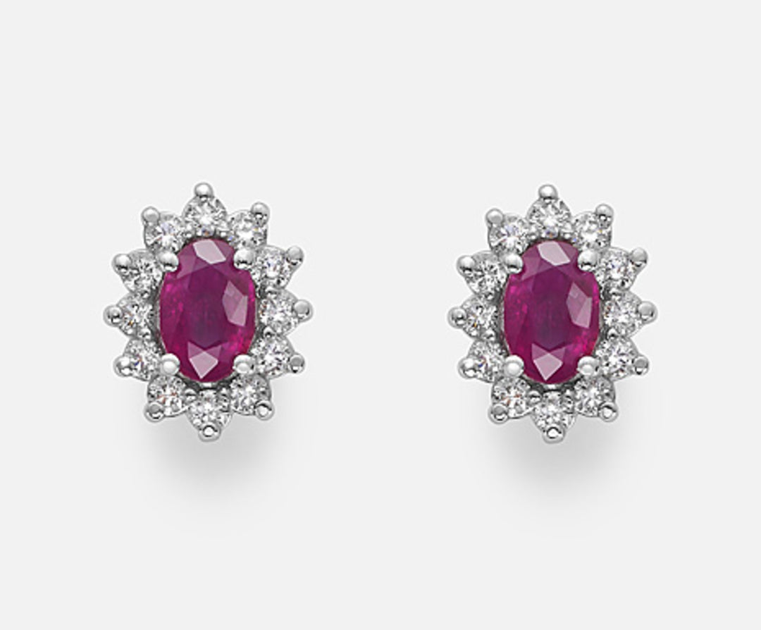 Nihama ou rubis 9k n. ovale 6x4 ct.0,90 diam. 0,46 ctNO5030R4RBN090