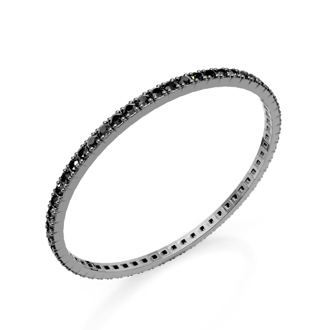 Golay elastický tenisový náramek 18,5 cm černé diamanty BTE005SBK25-185-25252110068