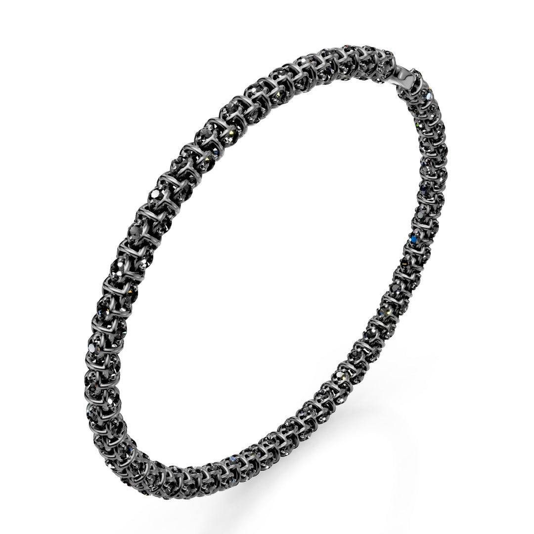 Pulseira Golay de malha macia d. preto ct 2,58 preto total BD540BK0017N-190-24296110058