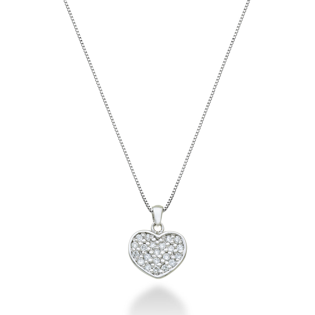 Nihama cl 18k καρδιά 0,13 ct ND5167O4BR013