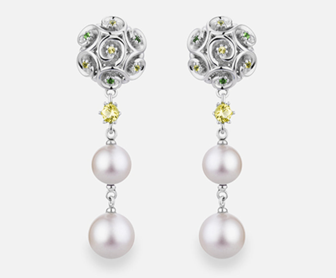 Mikiko o ag925 fw 6,5/7 7,5/8 gema verde swarovski MO7582A4VERDE00