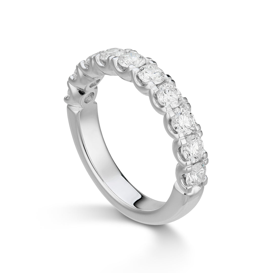 Bague Golay en diamant demi-rond de 0,22 ct chacun. AFP766MG022D-14-25309110100