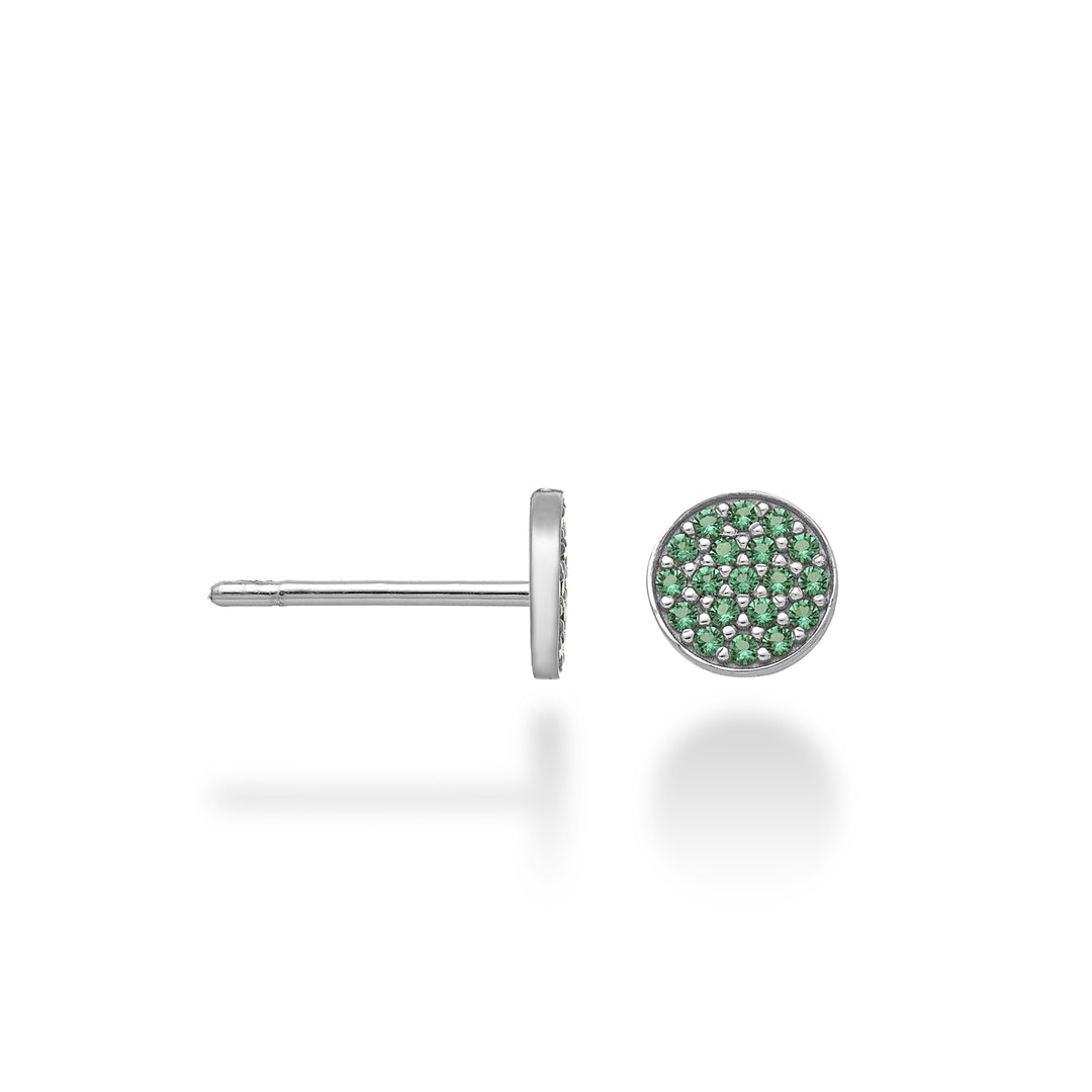 Mikiko vagy 18k kerek smaragd 0,18 ct MO5147O4SMR