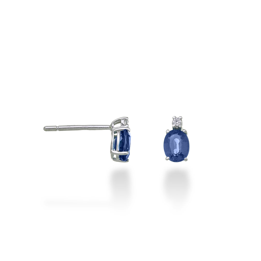 Mikiko o zafiro ovalado 9k 5x4 ct.0,80 diam. 0,02 quilates MO5163R4ZFD
