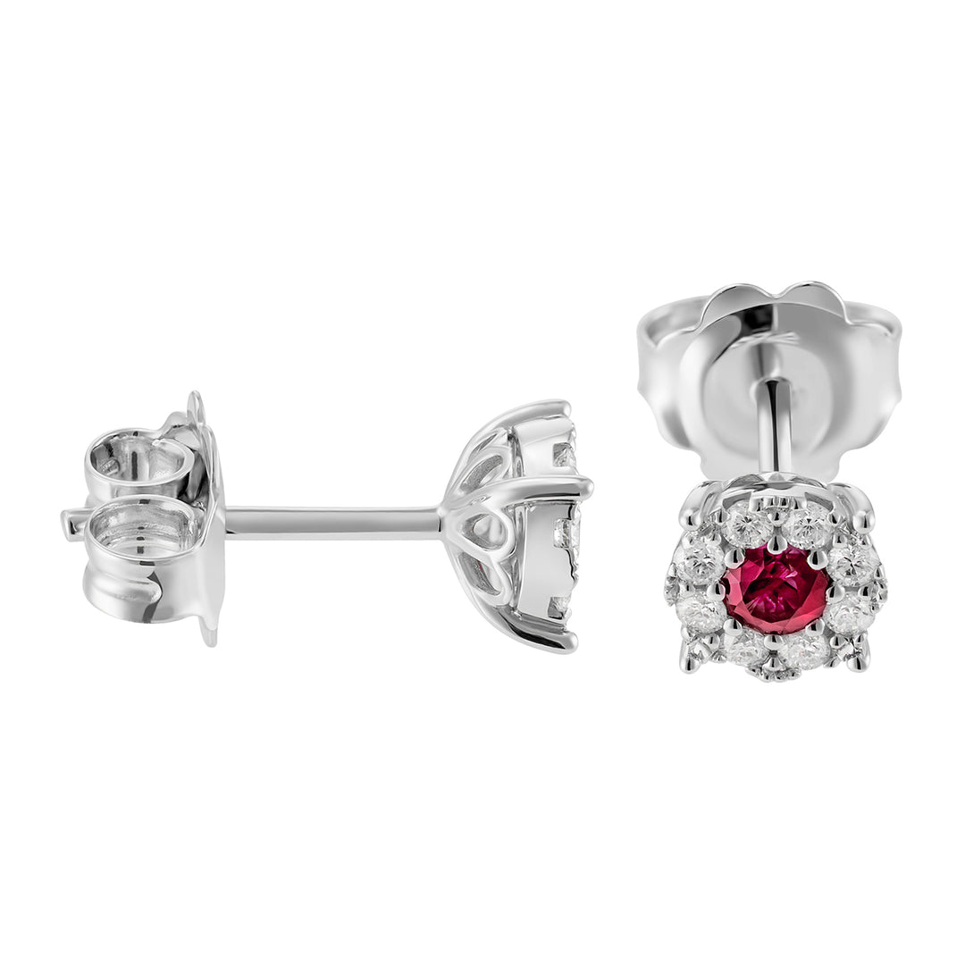 Nihama nebo 18k ruby ​​n. Průměr 0,23 ct. 0,20 ct NOGICE01DIRUO4