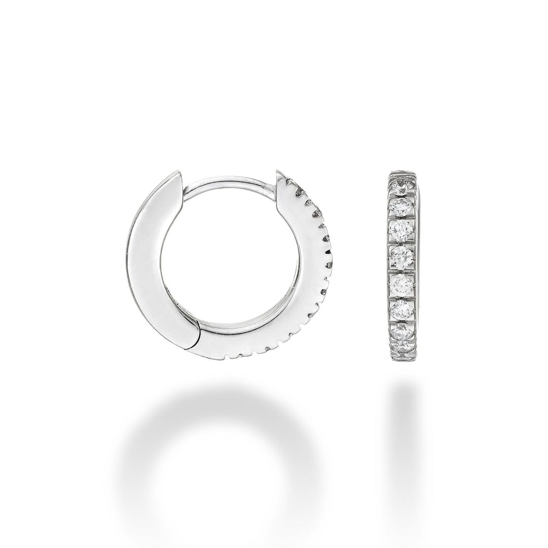 Nihama or 18k ct.0.29 size 3 white gold diam. east. 13.5mm NO5079O4BR029-3
