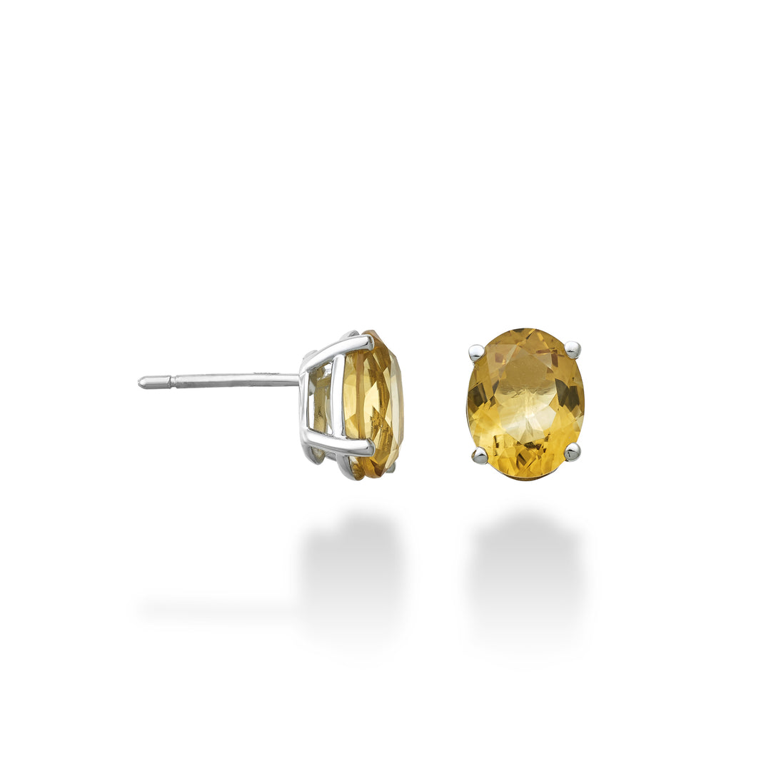 Nihama or 18k citrino ovale 9x7 ct.3,30 NO5123O4CITR