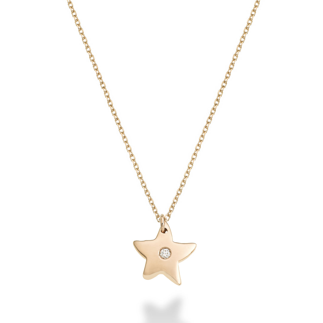 Mikiko cl 18k Seestern 0,01 ct Roségold MD5138O3BR001