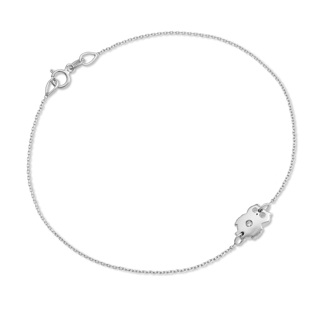 Nihama br 18k uil 0,01 ct witgoud NB5044O4BR001
