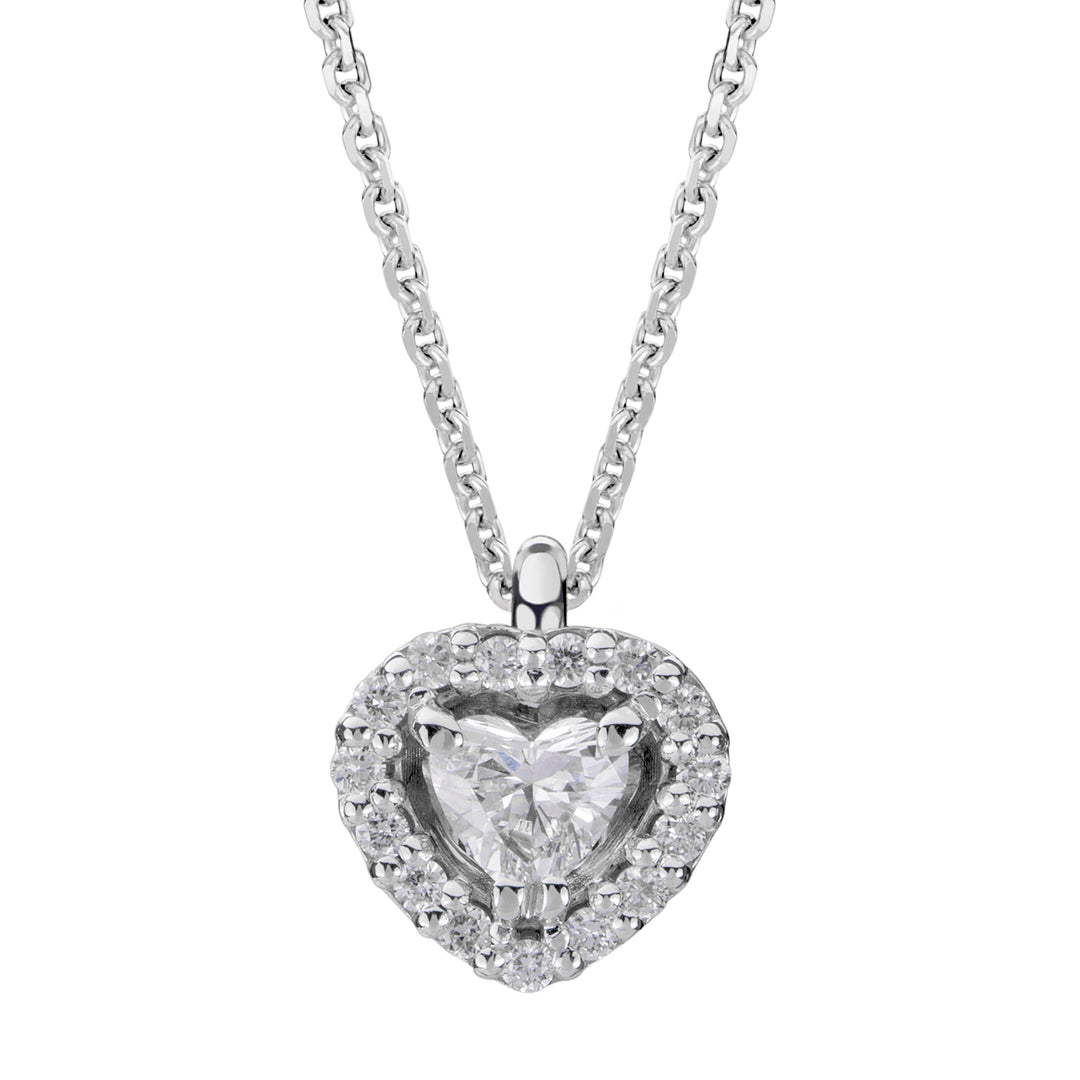 Collier Golay avec pendentif avec contour cen 0,20 ct PCT003DI2B-22315110034