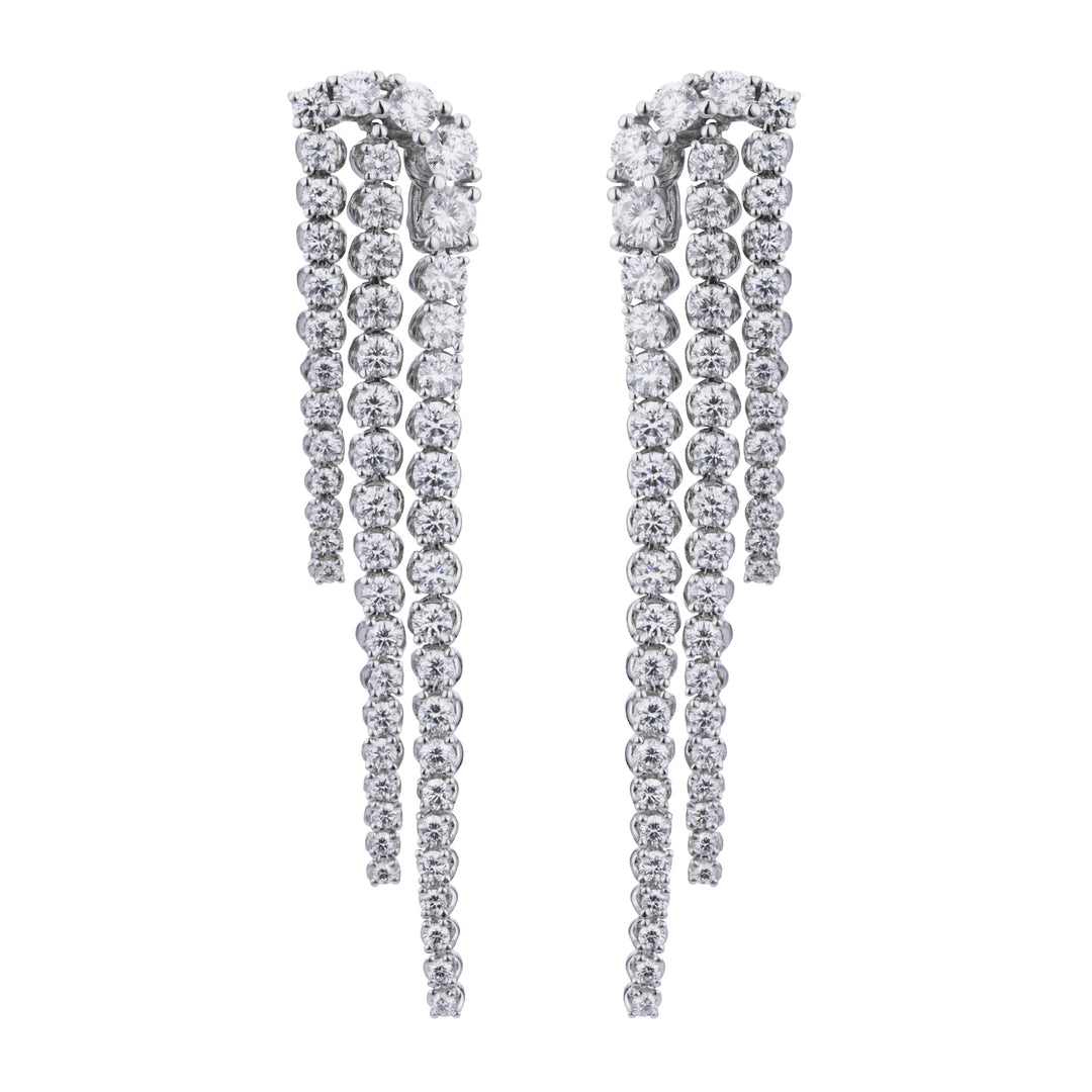 Pendientes largos de gracia Golay con diamantes ct. 6.32OB2301DI-20342110005