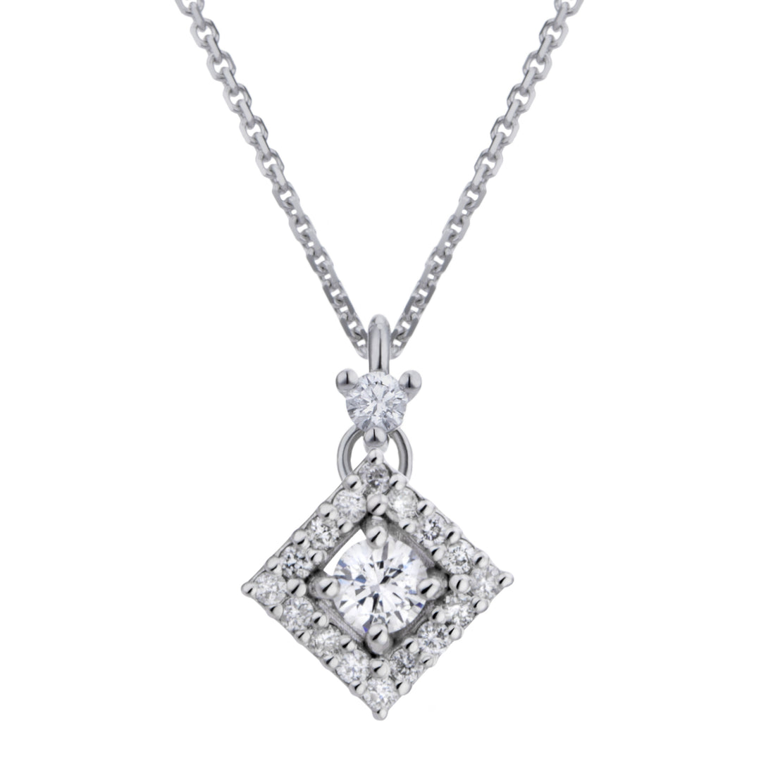 Golay collana con centrale e rombo PCT015DI1-20204110123
