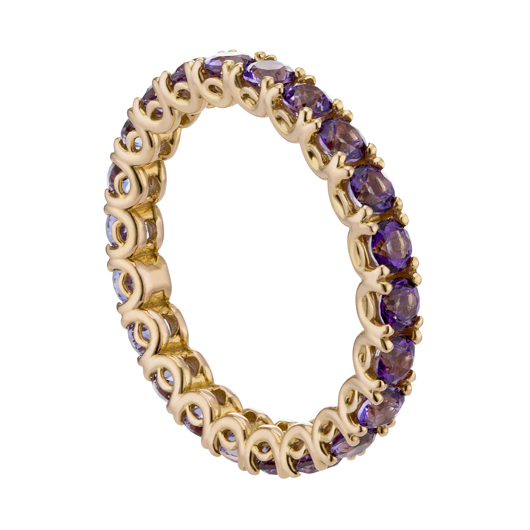 Golay lila topas gyridit ring AET018190TV