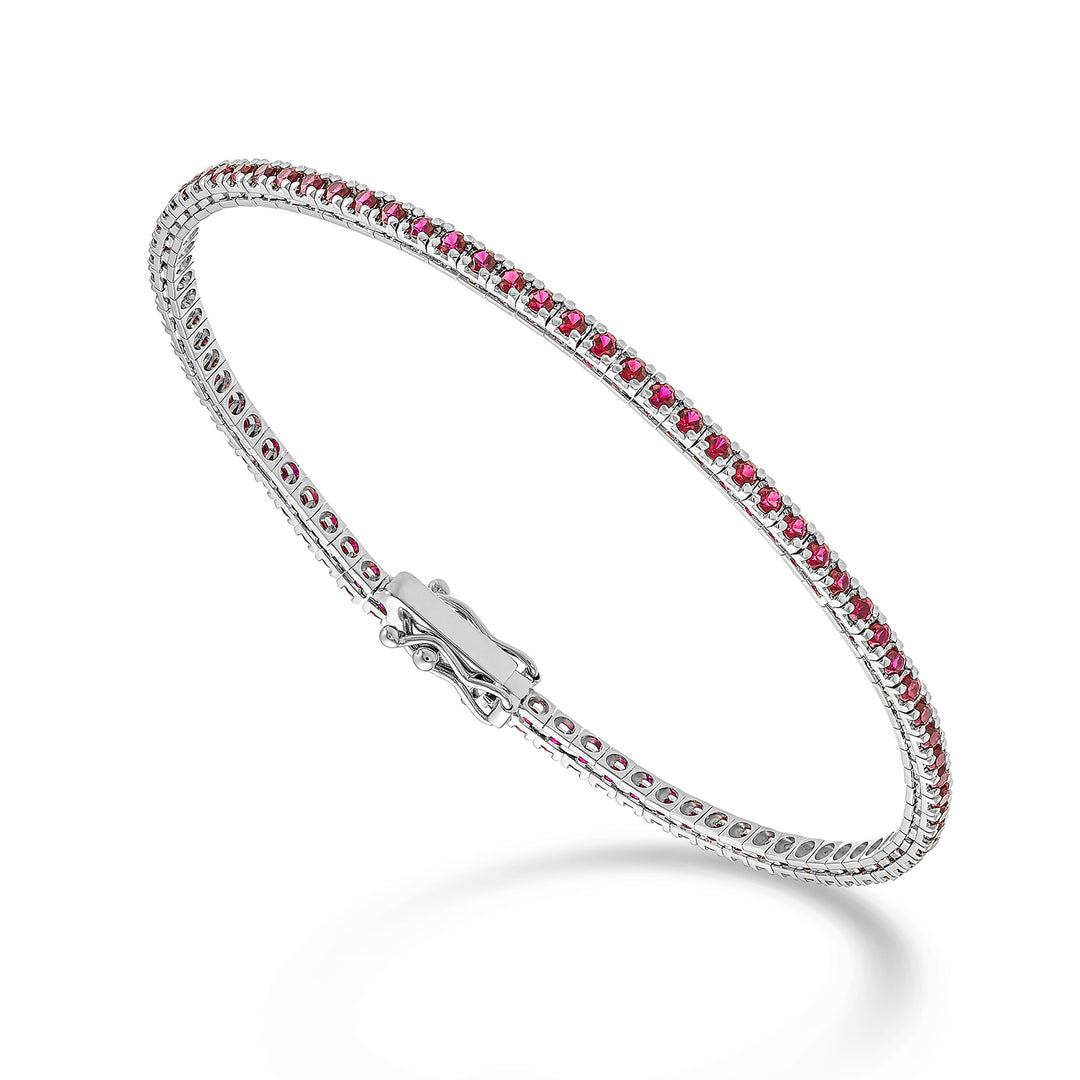 Nihama br tennis 18k rubiinia ct. 2,30 cm.17,5 -80 asetusta NBTQ220RBRO4