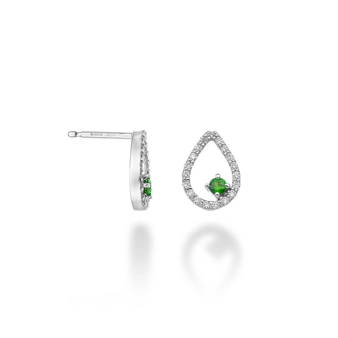 World Diamond Group vagy 18k "csepp" smaragd n. ct. 0,14 dia ct. 0,28 GO5139O4SMN042