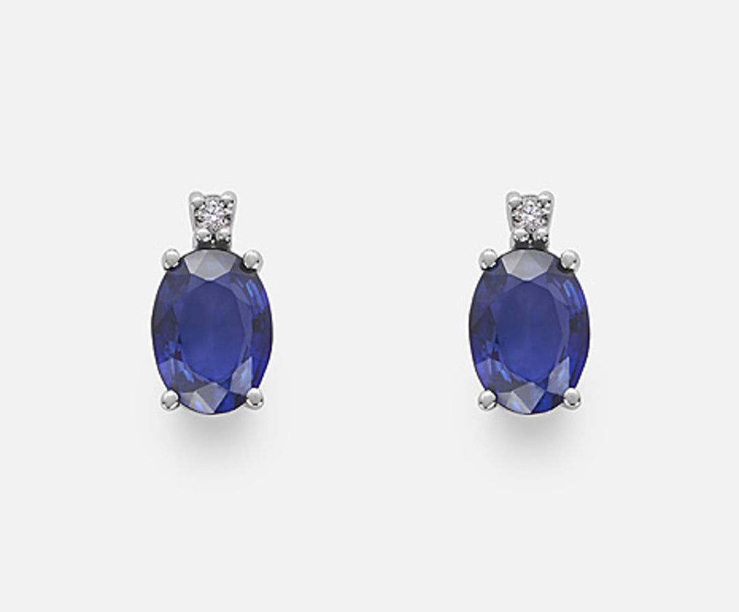 Nihama oder 9k ovaler Saphir 7x5 ct.1,60 Durchm. 0,03 ct NO5024R4ZFD