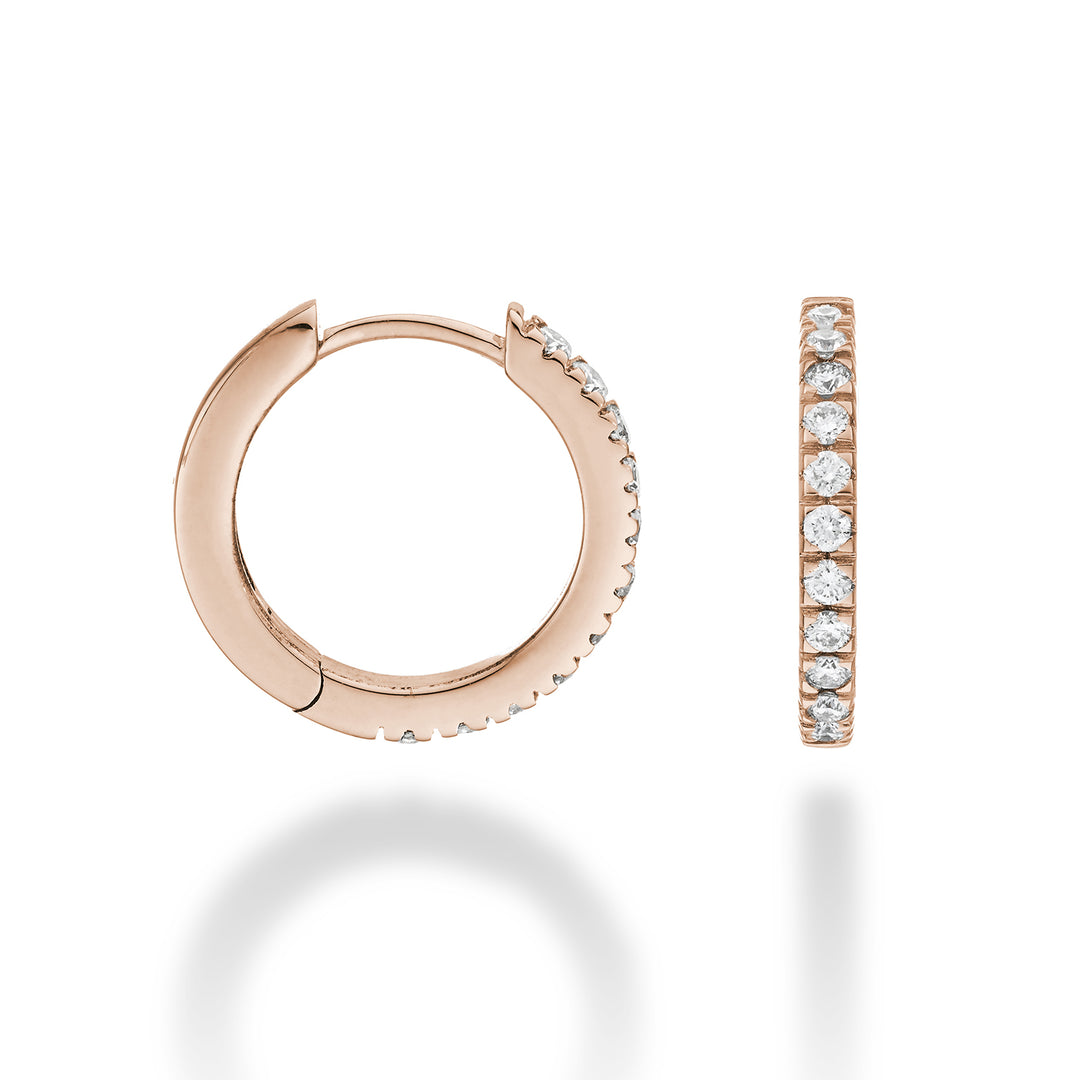 Nihama or 18k ct.0,35 mis.4 oro rosè diam. est. 15mm NO5079O3BR035-4