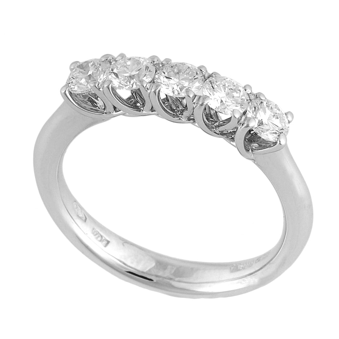Skalární prsten Golay Grace Riviera 5 kamenů celkem 0,56 ct ABTRE1548-16064110045